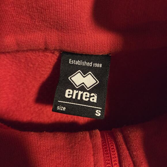 Errea Prema Racing Oeko-Tex Small Zip Up Jacket Sweatshirt Indycar Chevy Track - Picture 3 of 12